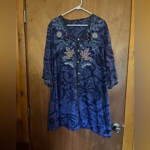 Gudrun Sjoden Embroidered Tunic